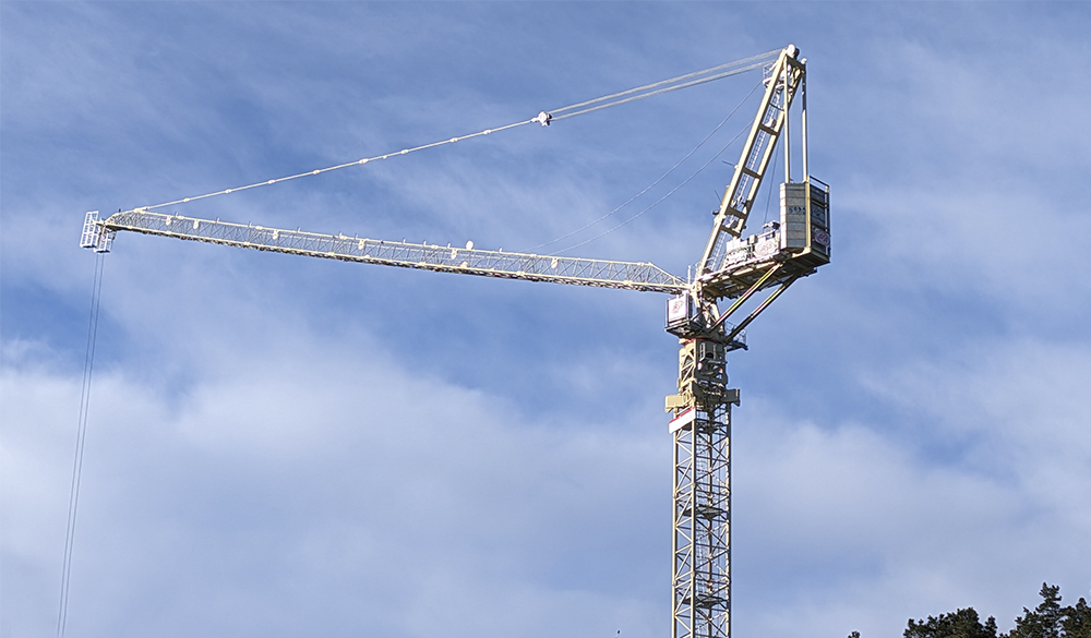 JASO wprowadza żuraw luffingowy J638PA — nowy standard wydajności